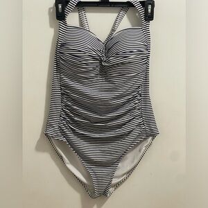 Nip Tuck one piece tummy control swimsuit